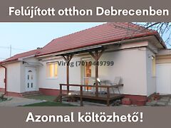 Eladó ház Debrecen