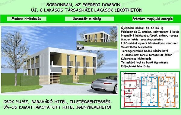 Eladó lakás Sopron