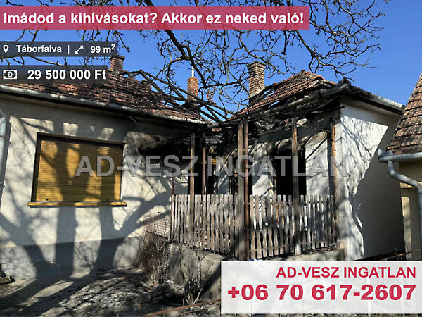 Eladó ház Táborfalva