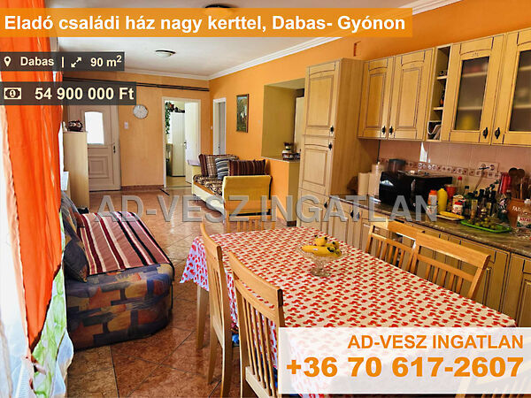Eladó ház Dabas, Gyón