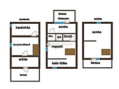 Eladó nyaraló Vértesszőlős