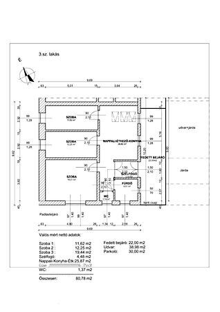 Eladó lakás Földeák