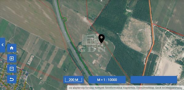 Eladó földterület Dunakeszi