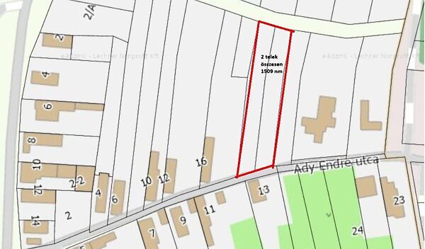 Eladó földterület Dunaszentmiklós