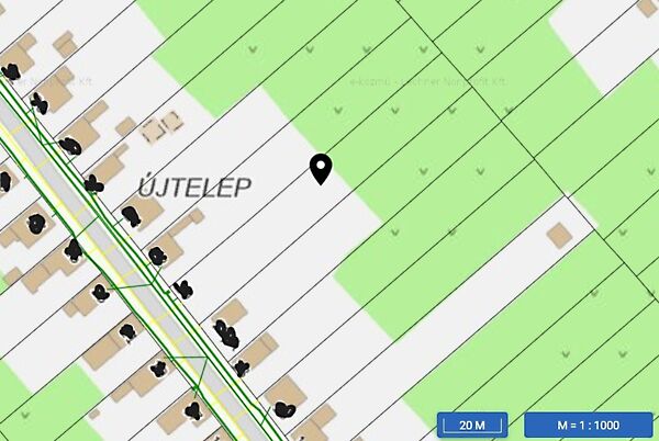 Eladó földterület Bakonynána