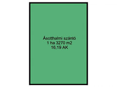 Eladó földterület Ásotthalom