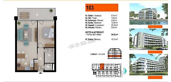 Eladó lakás Siófok