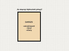 Eladó garázs Mórahalom