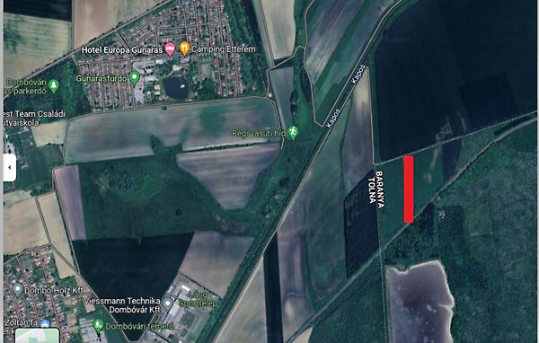 Eladó földterület Dombóvár