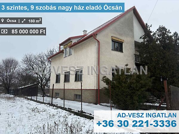 Eladó ház Ócsa