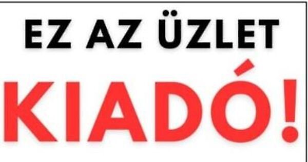 Kiadó üzleti Tatabánya
