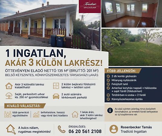 Eladó ház Öttevény