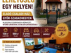 Eladó ház Győr, Szabadhegy