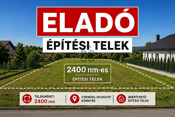Eladó földterület Hajdúsámson