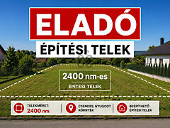 Eladó földterület Hajdúsámson