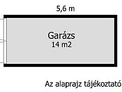Eladó garázs Győr, Nádorváros