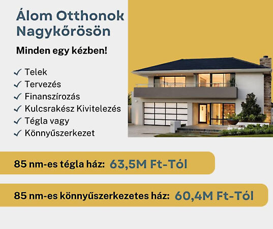 Eladó ház Nagykőrös