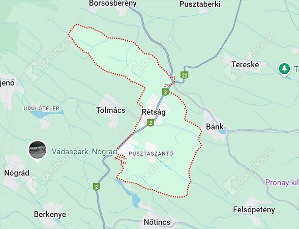 Eladó földterület Rétság