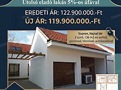 Eladó lakás Sopron