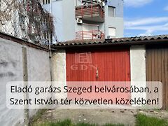 Eladó garázs Szeged